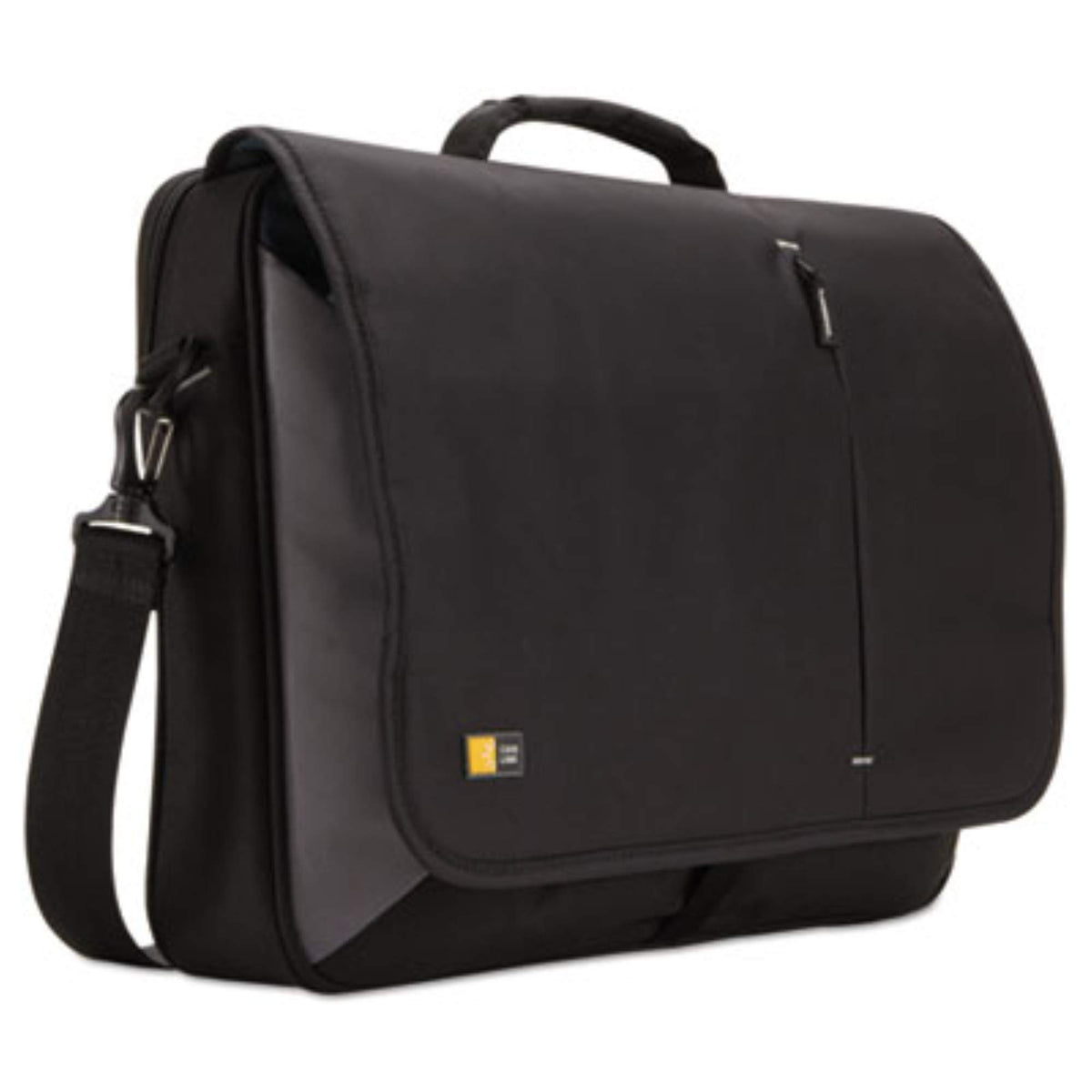 Case Logic VNM217BLACK 17-Inch Laptop Messenger, 3 3/8 x 17 3/4 x 13 3/4, Black