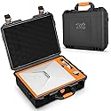 MONOJOY IP67 Waterproof Starlink Mini Case, Hard Carrying Case for Starlink Mini Dish with Precision Cut Foam, Shockproof Travel Bag for Camping, RV
