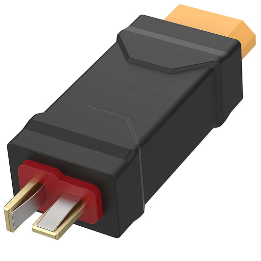XT60 Female to T-Plug Male Connector Adapter No Wires RC LiPo Battery Connectors for RC Car Boat Drone RC Car Plane Lipo Battery ESC Connector