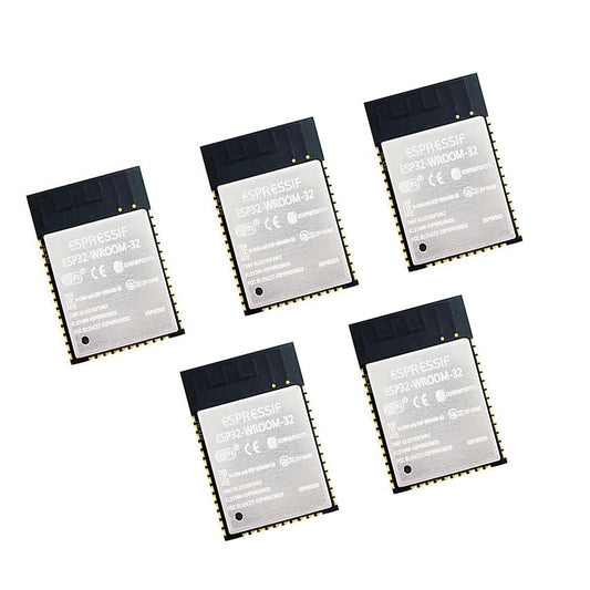 Lubeby Smart ESP-WROOM-32 Dual Core WLAN ESP-32 Bluetooth and WiFi Low Power Module 4M Flash X 5 PCS