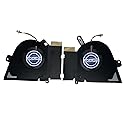 LANDALANYA Replacement New Laptop CPU and GPU Cooling Fan for ASUS TUF Dash F15 FX516 FX516P Air RTX3070 Series DFSCK22D05883L FNAR 13NR0760P02011