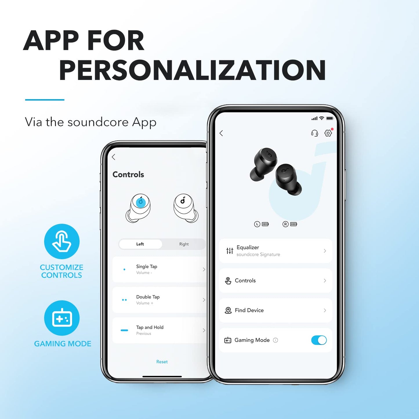 Soundcore by Anker A20i True Wireless Earbuds, Bluetooth 5.3, App, Customized Sound, 28H Long Playtime, Water-Resistant, 2 Mics for AI Clear Calls