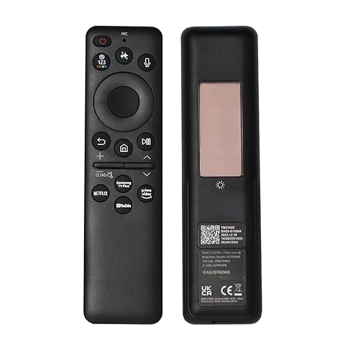 Replacement Remote for Samsung TV BN59-01480A, Solar Voice Remote Compatible with Samsung Smart TV 2021-2025 QLED 4K 8K Frame Series, with USB-C