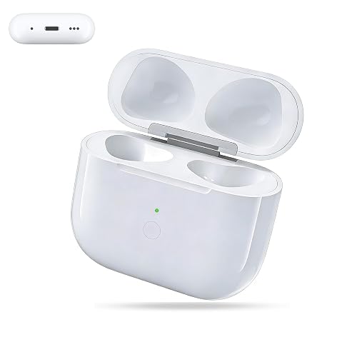 Replacement Charging Case for AirPods 3rd Generation, Only Compatible with AirPod 3rd Gen Charging Case (Not Pro 3), with Pairing Sync Button, No