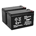 Casil 12v 7.2ah Rechargeable Battery - APC UPS Replacement Battery for SMT750US, SUA750, SMT750, (RBC48), UPS Batteries, 12V 7.2Ah Deep Cycle…