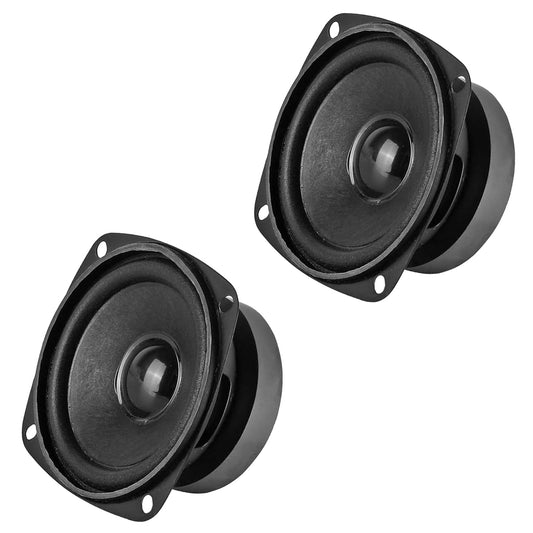 ALMOCN 2PCS 3” 4Ohm 20W Full Range Audio Speaker Stereo Woofer Loudspeaker DIY Magnetic Speaker for Arduino and DIY