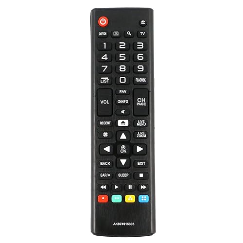 AKB74915305 Replaced Remote fit for LG 4K UHD Smart TV 65UH615A 43UH6100 49UH6100 49UH6090 55UH6090 55UH6150 60UH6150 65UH6150 50UH6300 58UH6300