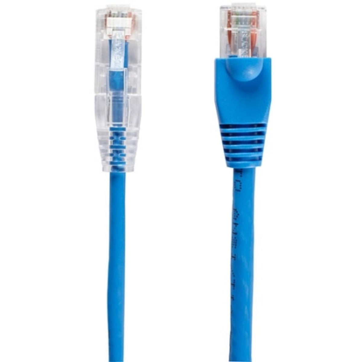Black Box C6APC28-BL-07 28FT Slim-Net CAT6A Ethernet Patch Cable
