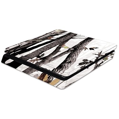 MightySkins Skin Compatible with Sony PS4 Slim Console - Artic Camo | Protective, Durable, and Unique Vinyl Decal wrap Cover | Easy to Apply, Remove