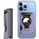 Zeeker for Magnetic Wallet with Airtag Holder & Money Clip for iPhone 16/15/14/13/12 Series,15-Card Holder, Upgrade with iPhone Wallet,RFID Blocking
