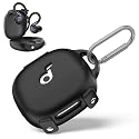 WADVCU for[Secure Lock] Soundcore Sport X20 Case Cover, Soft Silicone Protective Scratch Resistant Logo Visible Design Cover for Soundcore Sport X20