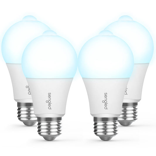 Sengled Motion Sensor Light Bulbs, A19, 5000K Daylight LED Bulb Motion Activated Dusk to Dawn Security Light Bulb, 75 Watt Outdoor Lighting for Front