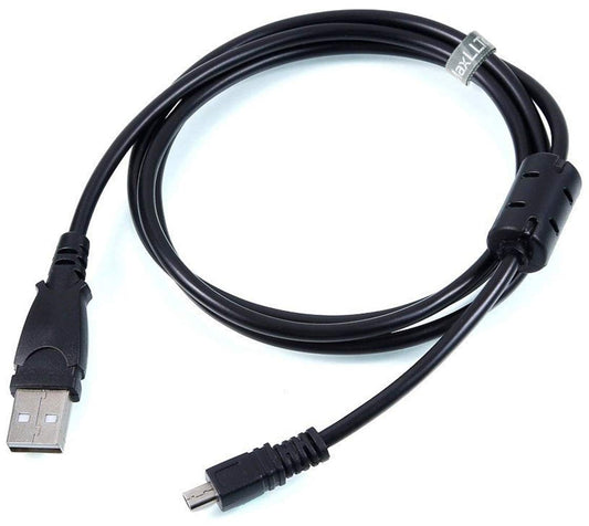 5FT Long USB PC Battery Charger + Data SYNC Cable Cord for Nikon Coolpix S4100 S2800 Camera