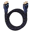 4K HDMI Cable 10ft[2 Pack]-KAYO High Speed HDMI 2.0 Cable 18Gbps[Supports 4K HDR,3D,2160P,1080P,Ethernet]-28AWG Braided HDMI Cord-Audio