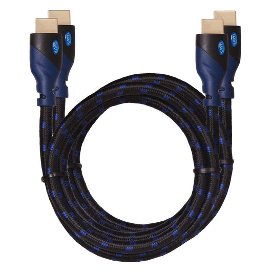 4K HDMI Cable 10ft[2 Pack]-KAYO High Speed HDMI 2.0 Cable 18Gbps[Supports 4K HDR,3D,2160P,1080P,Ethernet]-28AWG Braided HDMI Cord-Audio
