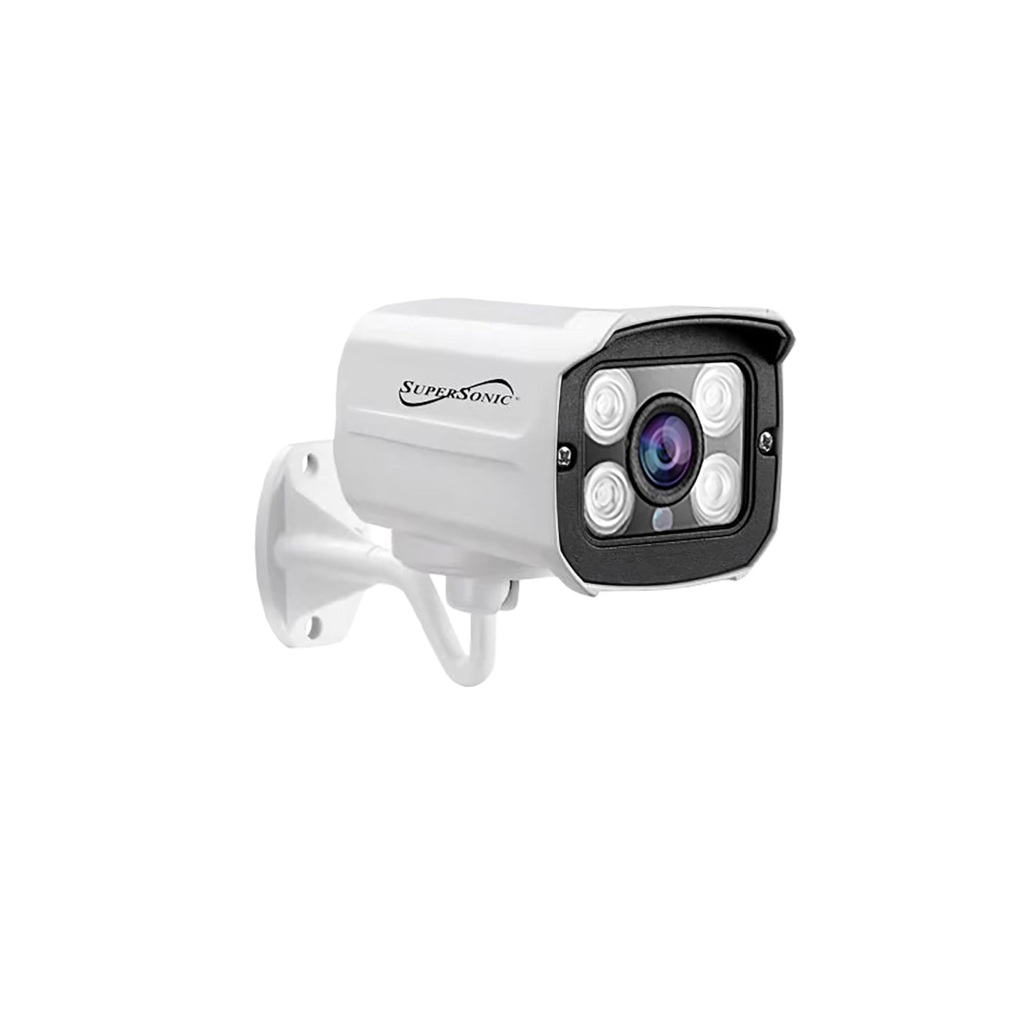 Supersonic SC-5004NVR 4CH 1080P Security Camera System WiFi, Waterproof, 2-Way Audio, Night Vision, App Remote Access, HDMI/VGA Output, 6TB HDD
