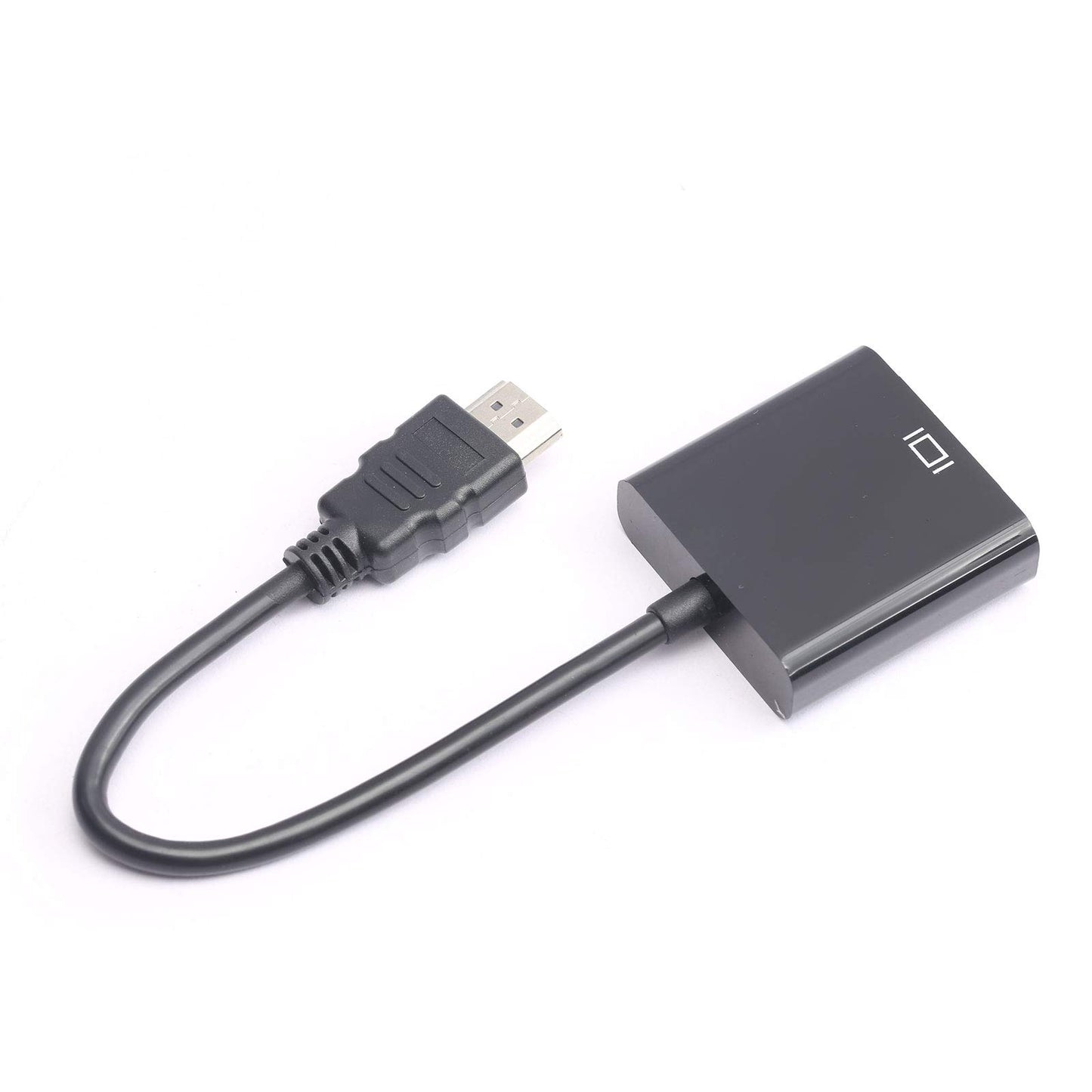 DEVMO DP Display Port Male to VGA Female Converter Adapter Cable for PC Laptop Compatible with HP Computer, Desktop, Laptop, PC, Monitor, Projector