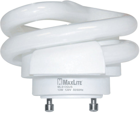 Maxlite Mls13Gusww6 70441 Twist Style Twist And Lock Base Compact Fluorescent Light Bulb