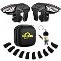 Mikirini PUBG Mobile Triggers 13 in 1 Combo, 4 Gaming Triggers Mobile Phone Game Controller for PUBG/Knives Out/Call of Duty/Rules of Survival, Aim