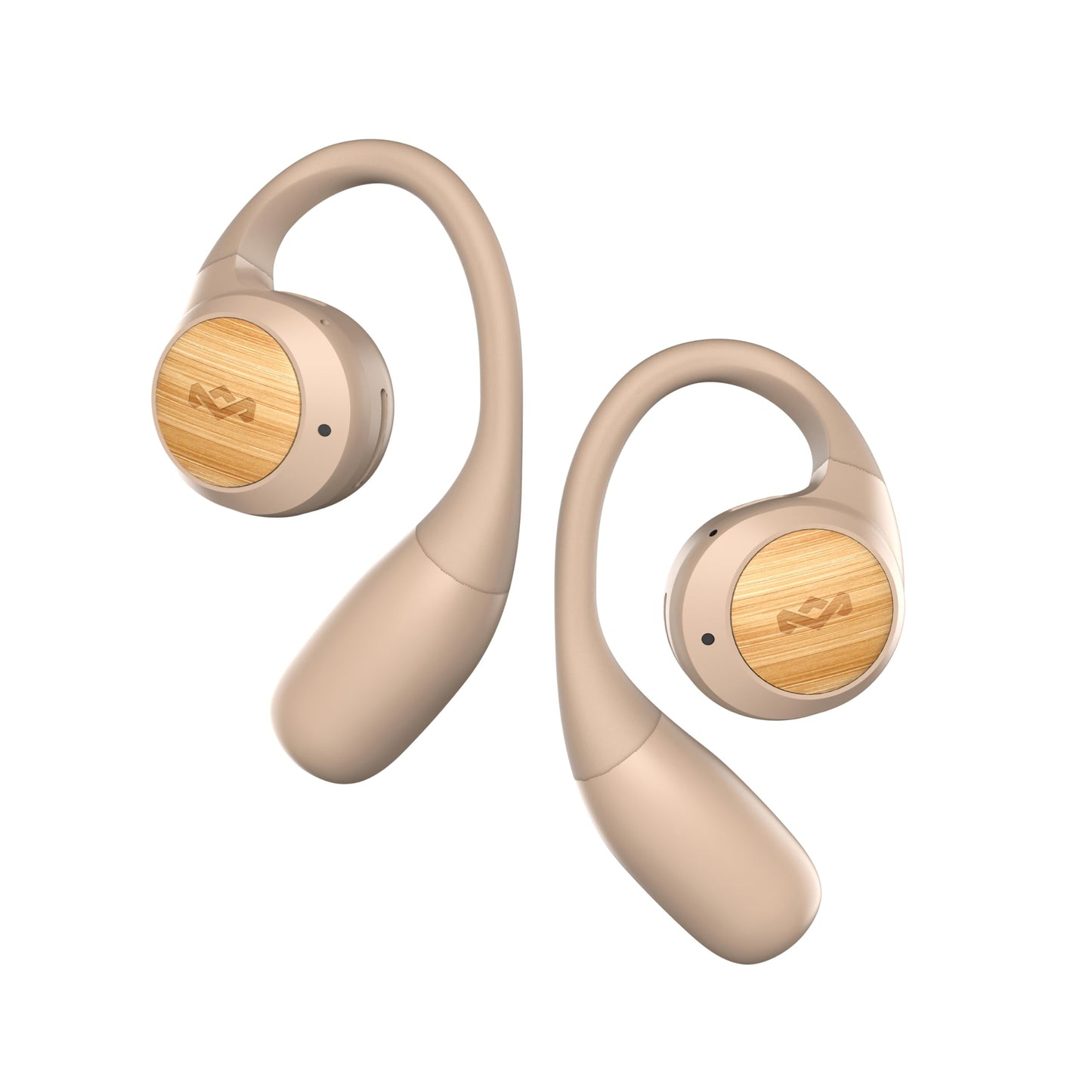 House of Marley Liberate Open-Ear True Wireless Earbuds, 20 Hrs Total Playtime, Quick Charge, Built-in Microphones, 12mm Drivers, Sustainable…