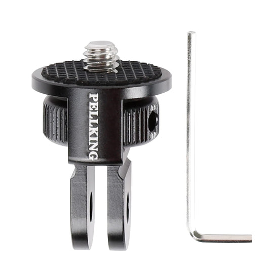 PellKing 1/4" Adapter Screw Head Camera Mount, CNC Aluminum Alloy Tripod Conversion Adapter for Insta360 One X5 X4 X3 X2 X/DJI OSMO 360/DJI Pocket 3