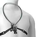 NEEWER Neck Mount Compatible with GoPro DJI Insta 360 Action Cameras, Quick Release Neck Holder with Air Cushion & Adjustable Chest Strap, Accessories