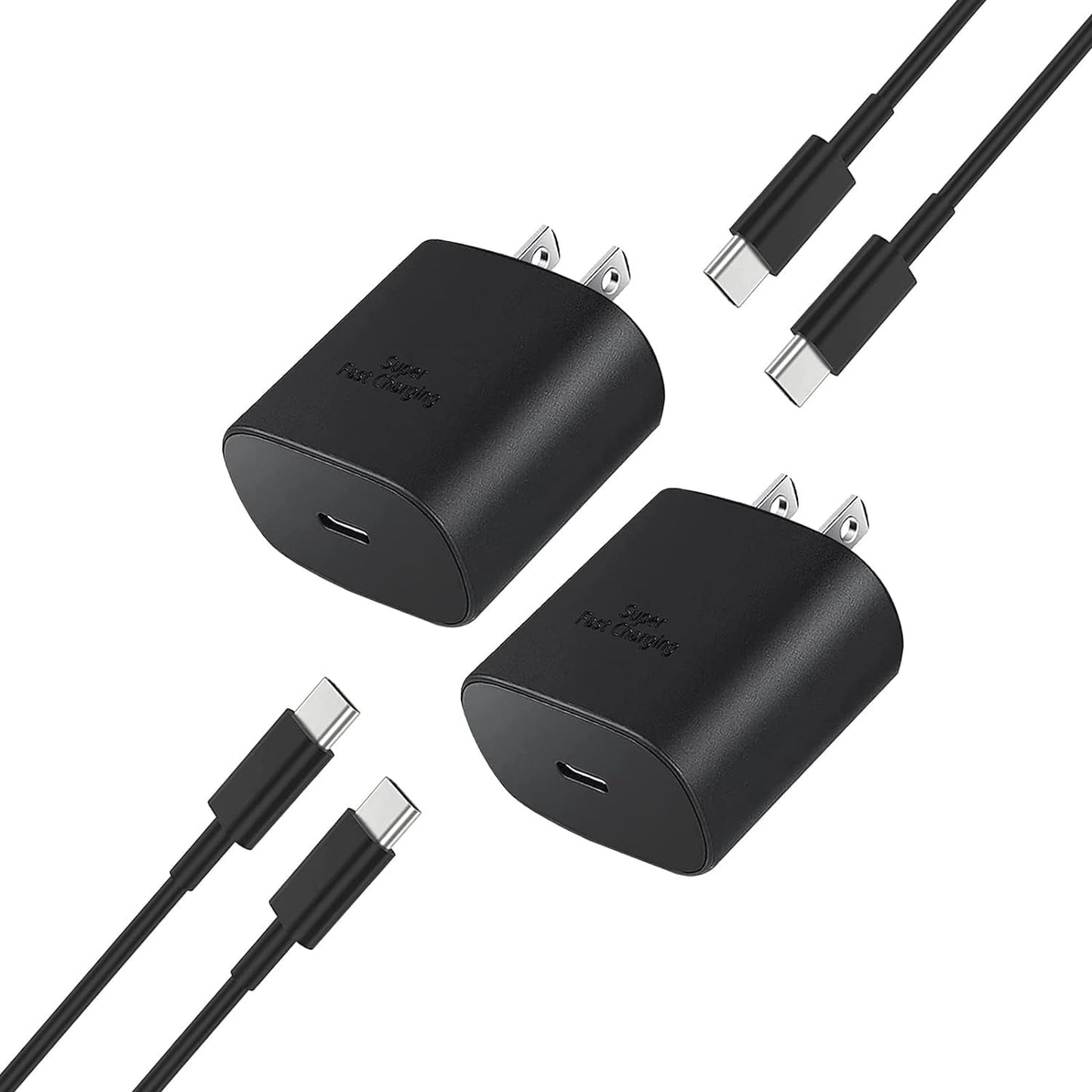 2Pack 45W Charger for Samsung Super Fast Charger Type C, USB C Super Fast Charging for Samsung Galaxy S23 Ultra/S23/S23+/S22/S22 Ultra/S22+/Note