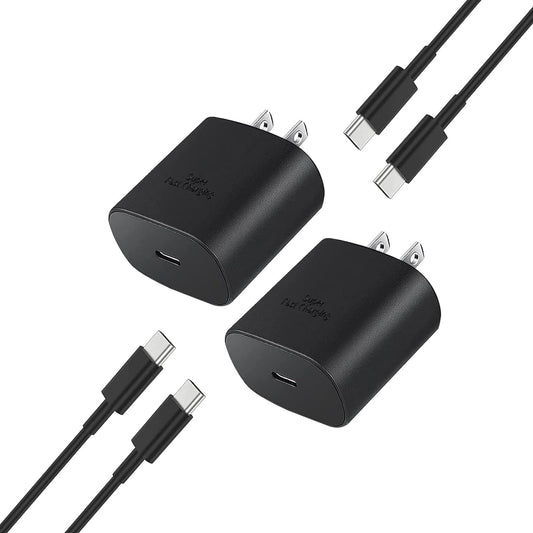 2Pack 45W Charger for Samsung Super Fast Charger Type C, USB C Super Fast Charging for Samsung Galaxy S23 Ultra/S23/S23+/S22/S22 Ultra/S22+/Note