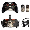 MightySkins Skin Compatible with Oculus Rift CV1 wrap Cover Sticker Skins Evil Reaper