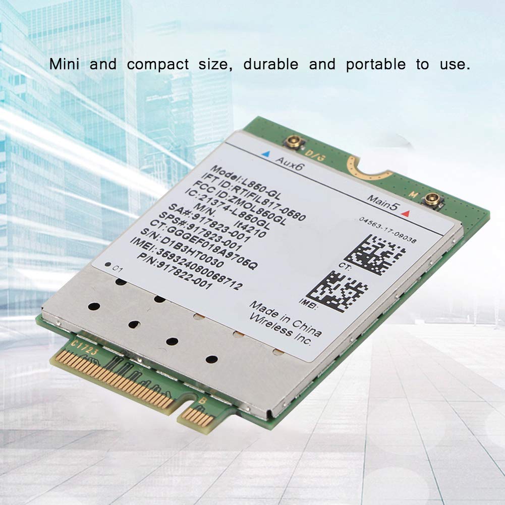 L850-GL 4G Module LTE-FDD WCDMA Network Card for ProBook 440 G5 High Gain Band for PC Network Adapter