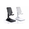 MVGLO Adjustable Phone Stand for Desk, Foldable Cell Phone Holder with Height & Angle Adjustment, Anti-Slip Base, Compatible with iPhone, Android