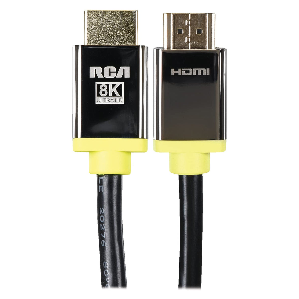 RCA DH6UDGZV 8K Ultra High Speed HDMI Cable for Gaming (6 Ft.)