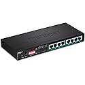 TRENDnet 8-Port Gigabit Long Range Poe+ Switch, TPE-LG80, 65W Power Budget, Ethernet Splitter, Extends Range Up to 200M (656 ft.), 16Gbps Switching