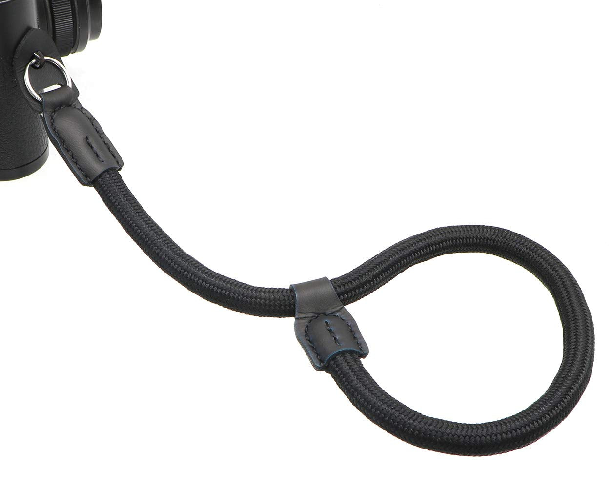 HITHUT Adjustable Rope Camera Wrist Strap Hand Strap for SLR DSLR Digital Mirrorless Cameras Black