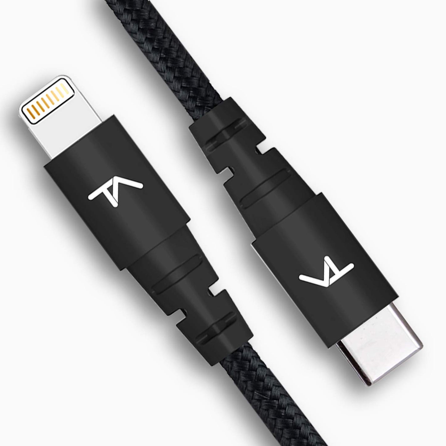 Tech Armor Apple MFi Certified 6 FT USB C to Lightning Sync/Charge Cable Compatible with iPhone, iPad, MacBook and iPod, Supports Fast Charge (with…