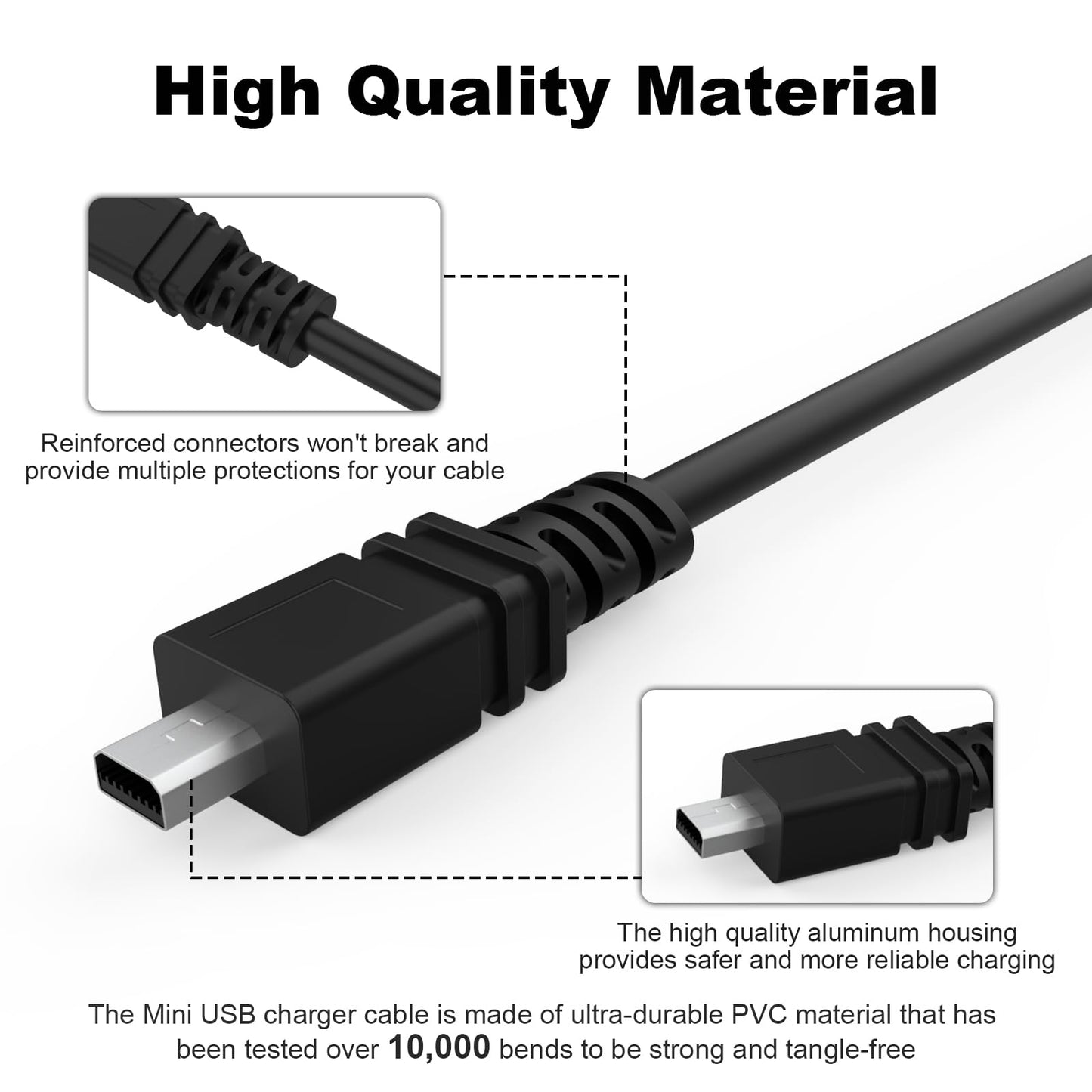 Replacement UC E6 Camera USB Cable Photo Transfer Cord for Nikon D7200, D7100, D5200, D3300, D3200, D750, for Nikon Coolpix S9500 S9400 S9300 S9200