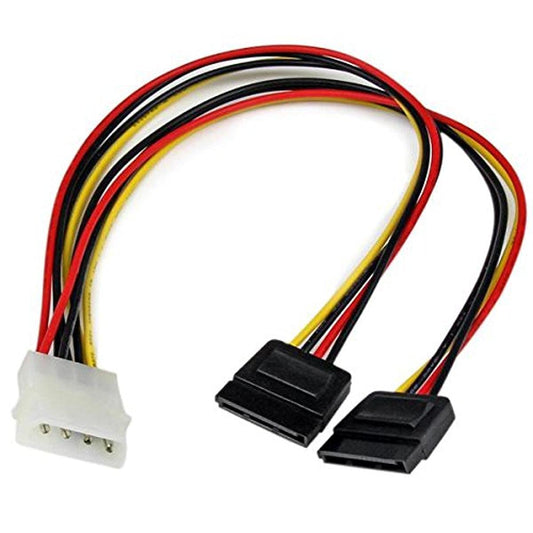 StarTech.com Power Two SATA Drives from A Single LP4 Power Supply Connector. - SATA Power SP