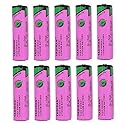 SHENYANG (10-Pack) 3.6V 2400mAh TL-5903 AA Lithium Battery for Tadiran TL-5903 SL-360 S7-400 ER14505 TL-2100 6ES7971-0BA00, for Siemens S7-400 PLC…