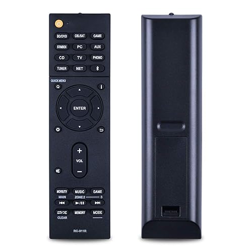 The New RC-911R RC911R Replacement for ONKYO AV Receiver The Remote Controller. Suitable for HT-S7800 TX-NR555 TX-NR575 TX-NR585 TX-NR656 TX-NR686