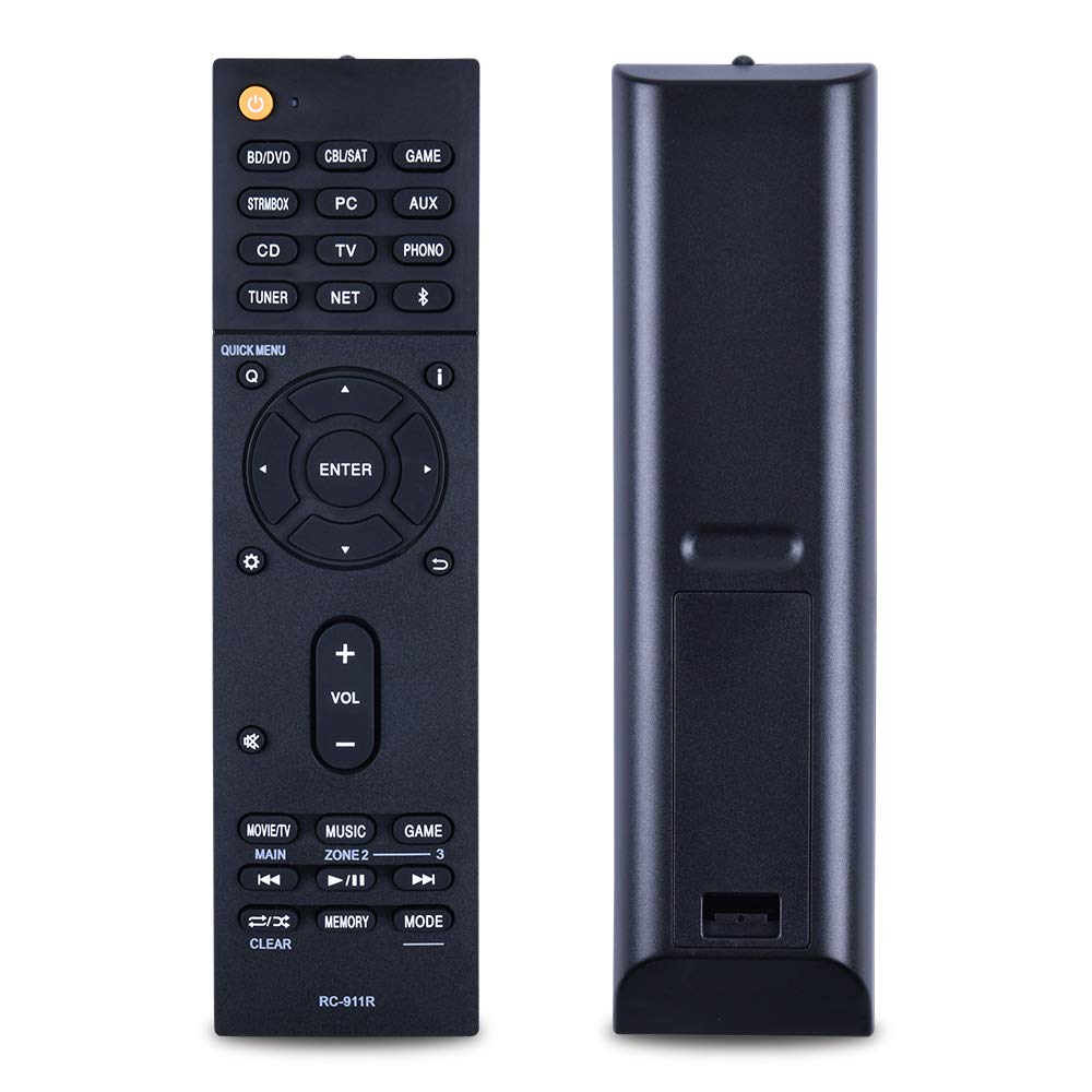 The New RC-911R RC911R Replacement for ONKYO AV Receiver The Remote Controller. Suitable for HT-S7800 TX-NR555 TX-NR575 TX-NR585 TX-NR656 TX-NR686