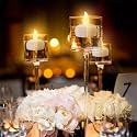 IMAGE Floating Candles, Flameless Floating LED Tea Lights 12 Pack Waterproof Tealight Candles for Wedding Party Spa Home Indoor Outdoor Decor-Yellow