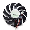 Graphics Fan for GT430 GT440 GT630 75MM GA81S2U -NNTB DC 12V 0.38A 2Pin Cooling Fan