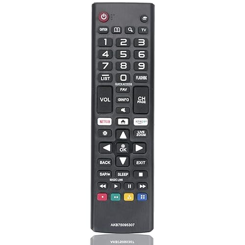 Replacement TV Remote Control Controller for LG OLED65B7A B7A Series 65" OLED 4K HDR Smart TV (2017 Model)