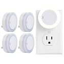 Night Light with High/Low/Off Switch, LED Manual Nightlight Max 20 Lumens, Indoor for Bathroom, Hallway, Bedroom, Kitchen, Warm White, Energy