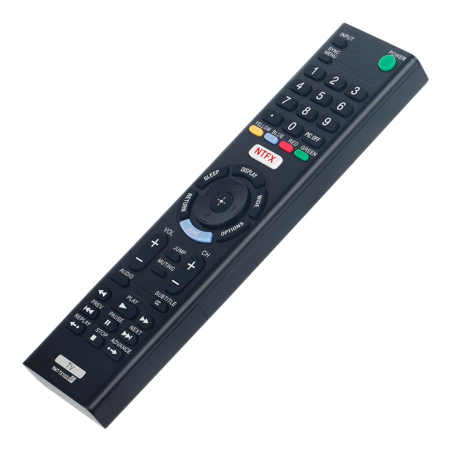 New RMT-TX102U Replaced Remote fit for Sony TV KDL-32R500C KDL-40R510C KDL-40R530C KDL-40R550C KDL-48R510C KDL-48R530C KDL-48R550C 149298011