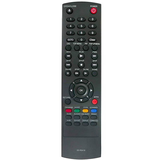 New SE-R0418 Remote fit for Toshiba Blu-ray DVD Bd Player Bdk33 Bdx2300 Bdx3300 Bdx5300 Ku Bdx2300ku Bdx5300ku Bdx2300 Bdx5300 Bdk33 Bdx3300 Bdk23