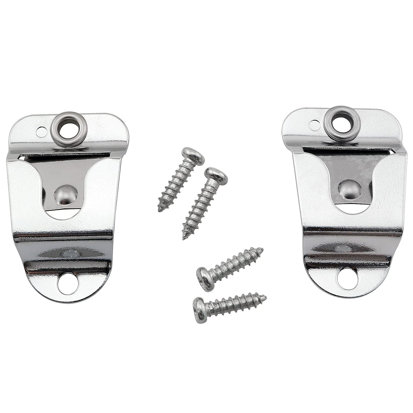 BLLNDX Microphone Holders 2PCS Mic/CB Mic Hanger Clips Microphone Clip Hook Microphone Hang Up Clip with Screws for Kenwood Mobile Radio