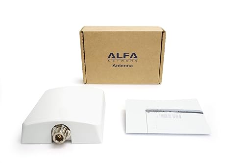 Alfa APA-L2410 2.4 GHz 10 dBi Directional Panel Antenna for Camp Pro 2, Bullet