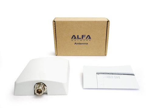 Alfa APA-L2410 2.4 GHz 10 dBi Directional Panel Antenna for Camp Pro 2, Bullet