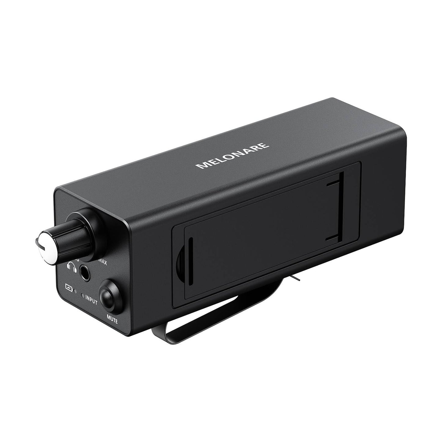 Melonare Portable Wired in-Ear Monitor Amplifier, Headphone Amp with XLR/TRS Inputs, Mono/Stereo Mode & One?Touch Mute Control, in-Ear Monitor System